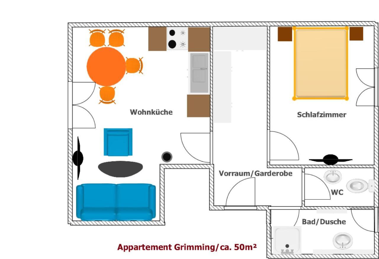 Appartements-Restaurant Schwaiger Tauplitz Ngoại thất bức ảnh
